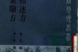 全生指迷方洪氏集验方-(宋)王贶洪遵撰 PDF电子版下载